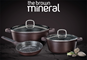 סט סירים 14 חלקים מסדרת Brown Mineral מבית  Food Appeal : Thumb 2